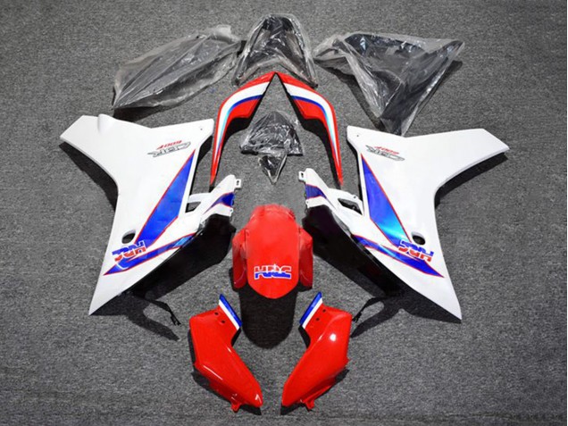 Carena Moto Honda CBR600F 2011-2013 - Bianco Rosso Blu HRC