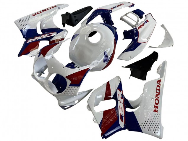 Carene Moto Honda CBR900RR 893 1992-1993 - Bianco Rosso Blu Scuro