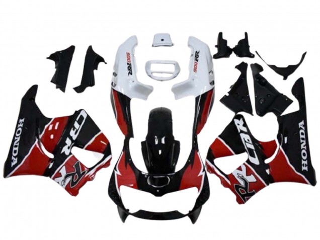 Carene Moto Honda CBR900RR 893 1996-1997 - Bianco Rosso Nero Lucido