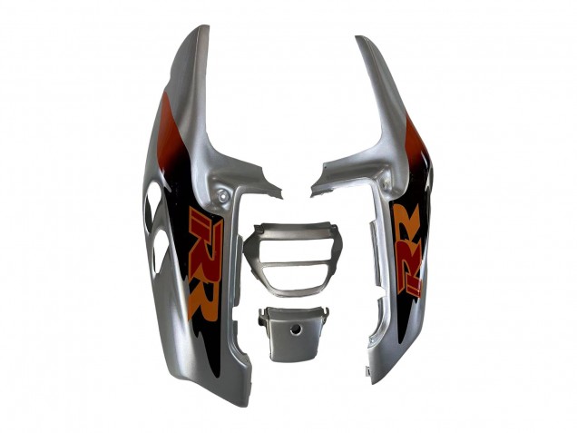 Carene Moto Honda CBR900RR 893 1996-1997 - Argento Rosso Nero Lucido