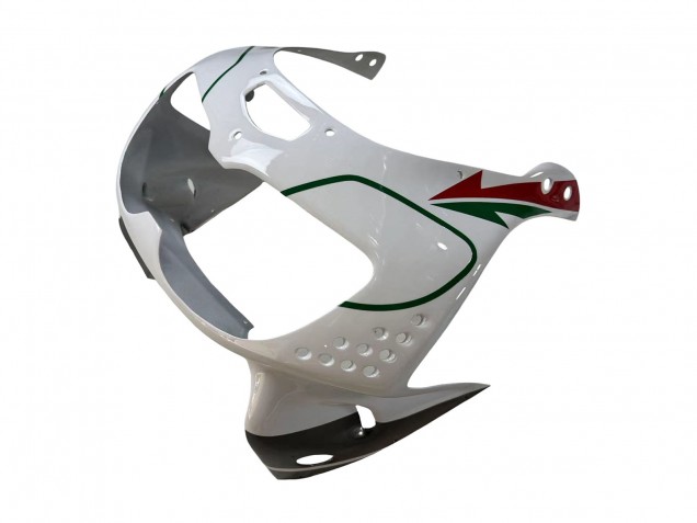 Carene Moto Honda CBR900RR 893 1996-1997 - Bianco Verde Grigio Nero Lucido Castrol