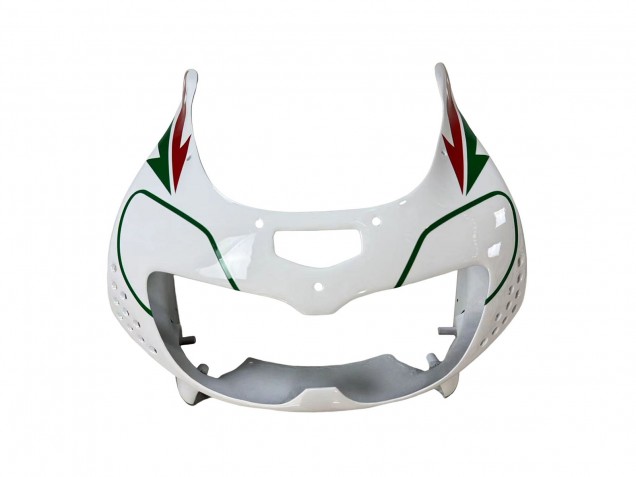 Carene Moto Honda CBR900RR 893 1996-1997 - Bianco Verde Grigio Nero Lucido Castrol