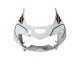 Carene Moto Honda CBR900RR 893 1996-1997 - Bianco Verde Grigio Nero Lucido Castrol