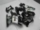 Carene Moto Kawasaki EX250 2008-2012 - Nero Lucido Bianco West
