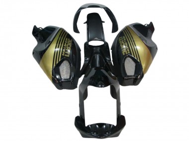 Carene Moto Ducati Monster 696 796 1100 1100S 2008-2012 - Nero Lucido Oro