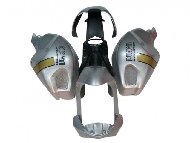 Carene Moto Ducati Monster 696 796 1100 1100S 2008-2012 - Argento Oro
