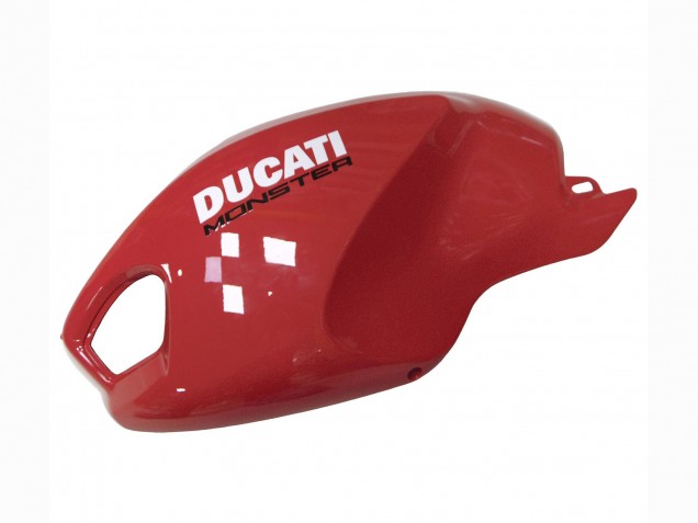 Carene Moto Ducati Monster 696 796 1100 1100S 2008-2012 - Rosso Bianco