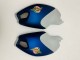 Carene Moto Ducati Monster 696 796 1100 1100S 2008-2012 - Blu Scuro Argento