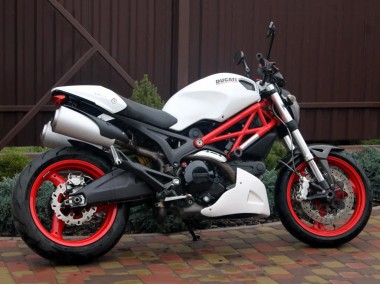Carene Moto Ducati Monster 696 796 1100 1100S 2008-2012 - Bianco