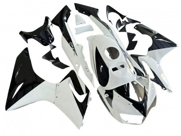 Carene Moto Honda CBR125R 2002-2006 - Bianco Nero Lucido