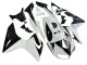 Carene Moto Honda CBR125R 2002-2006 - Bianco Nero Lucido