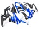 Carene Moto Honda CBR500R 2013-2015 - Blu Bianco Nero Opaco