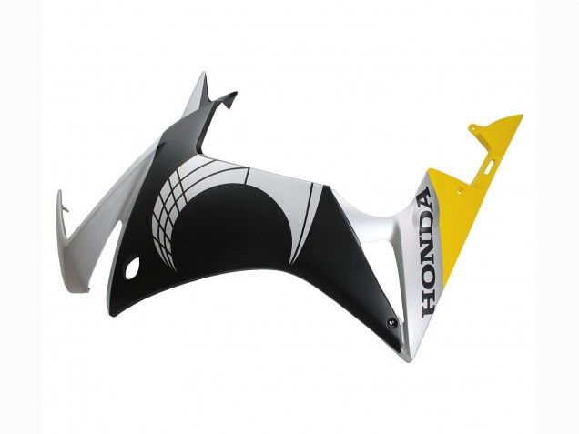 Carene Moto Honda CBR500R 2013-2015 - Argento Giallo Nero Opaco