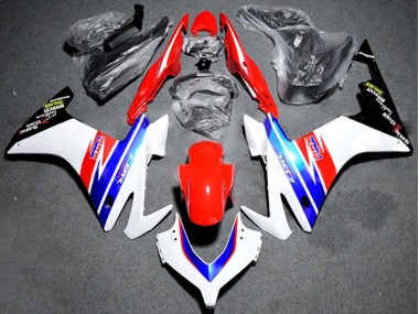 Carena Moto Honda CBR500R 2013-2015 - Bianco Rosso Blu HRC