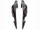 Carene Moto Honda CBR500R 2013-2015 - Rosso Argento Nero Lucido