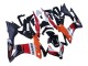 Carene Moto Honda CBR500R 2013-2015 - Arancia Bianco Rosso Nero Lucido Repsol 3