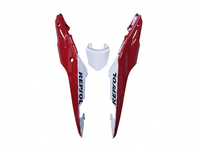 Carene Moto Honda CBR500R 2013-2015 - Arancia Bianco Rosso Nero Lucido Repsol 3
