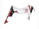 Carene Moto Honda CBR500R 2013-2015 - Bianco Rosso Verde Nero Lucido Morinage 777