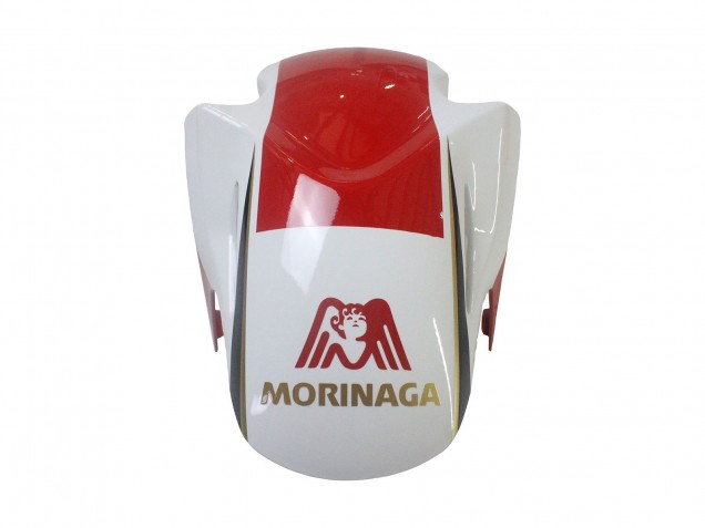 Carene Moto Honda CBR500R 2013-2015 - Bianco Rosso Verde Nero Lucido Morinage 777