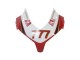 Carene Moto Honda CBR500R 2013-2015 - Bianco Rosso Verde Nero Lucido Morinage 777