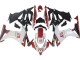 Carene Moto Honda CBR500R 2013-2015 - Bianco Rosso Verde Nero Lucido Morinage 777