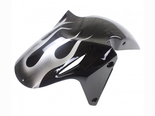 Carene Moto Honda CBR500R 2013-2015 - Nero Lucido Argento Fiamma