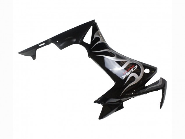 Carene Moto Honda CBR500R 2013-2015 - Nero Lucido Argento Fiamma