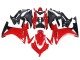 Carene Moto Honda CBR500R 2013-2015 - Rosso Nero Opaco