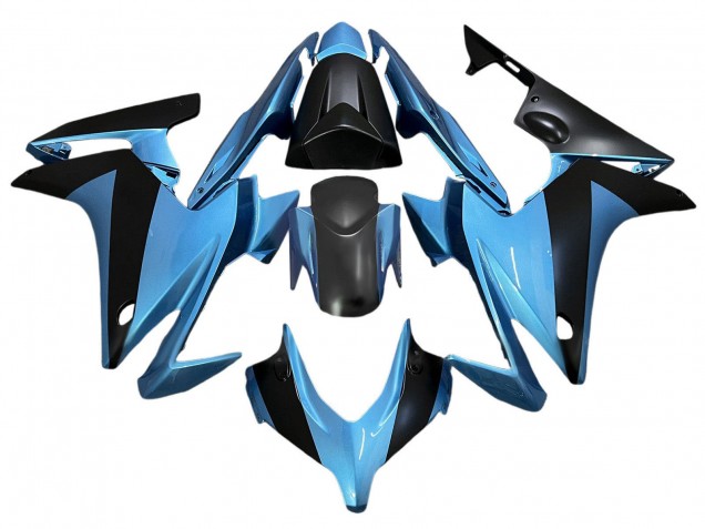 Carene Moto Honda CBR500R 2013-2015 - Azzurro Chiaro Nero