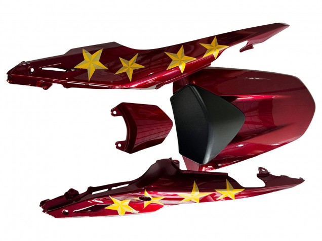 Carene Moto Honda CBR500R 2013-2015 - Rosso Blu Giallo Stella