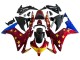 Carene Moto Honda CBR500R 2013-2015 - Rosso Blu Giallo Stella