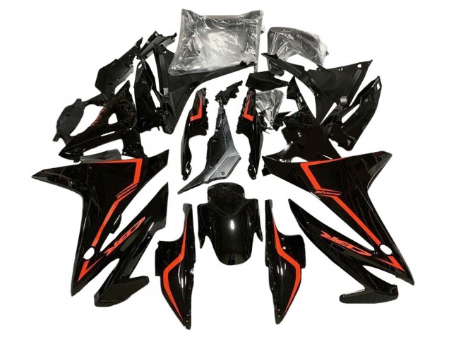 Carena Moto Honda CBR500R 2016-2018 - Nero Lucido Rosso