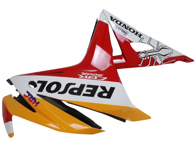 Carena Moto Honda CBR500R 2016-2018 - Giallo Bianco Rosso Repsol HRC