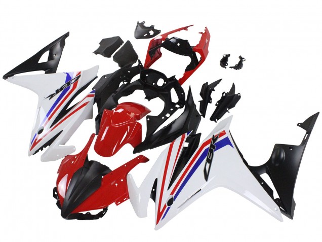 Carena Moto Honda CBR500R 2016-2018 - Bianco Rosso Blu Nero Opaco