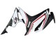 Carena Moto Honda CBR500R 2016-2018 - Bianco Rosso Nero Opaco
