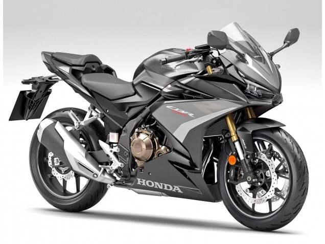 Carene Moto Honda CBR500R 2022-2023 - Argento Grigio Nero Opaco