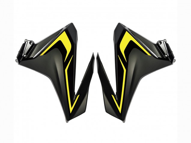 Carene Moto Honda CBR500R 2022-2023 - Nero Opaco Giallo