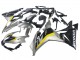 Carene Moto Honda CBR500R 2022-2023 - Argento Giallo Nero Lucido
