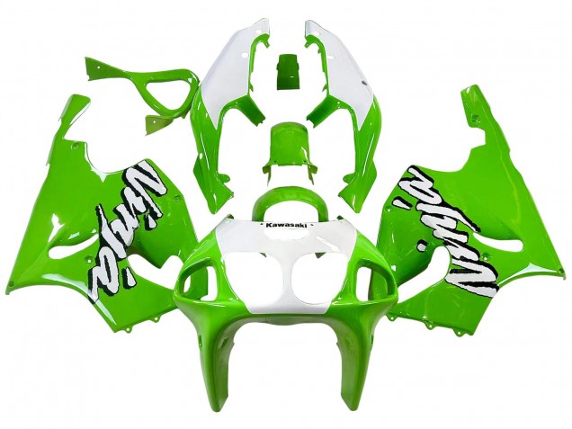 Carene Moto Kawasaki ZX7R 1996-2003 - Bianco Verde