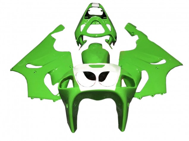 Carene Moto Kawasaki ZX7R 1996-2003 - Verde Bianco
