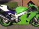 Carene Moto Kawasaki ZX7R 1996-2003 - Bianco Verde Blu