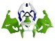 Carene Moto Kawasaki ZX7R 1996-2003 - Bianco Verde Blu