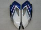 Carene Moto Honda CBR1000RR 2004-2005 - Bianco Blu Nero Lucido Fireblade
