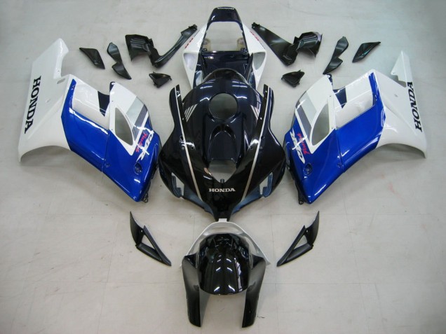 Carene Moto Honda CBR1000RR 2004-2005 - Bianco Blu Nero Lucido Fireblade