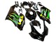 Carene Moto Honda CBR1000RR 2004-2005 - Nero Lucido Giallo Verde Mostro