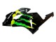 Carene Moto Honda CBR1000RR 2004-2005 - Nero Lucido Giallo Verde Mostro