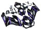 Carene Moto Honda CBR1000RR 2004-2005 - Nero Lucido Viola Banda