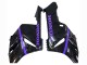 Carene Moto Honda CBR1000RR 2004-2005 - Nero Lucido Viola Banda