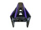 Carene Moto Honda CBR1000RR 2004-2005 - Nero Lucido Viola Banda
