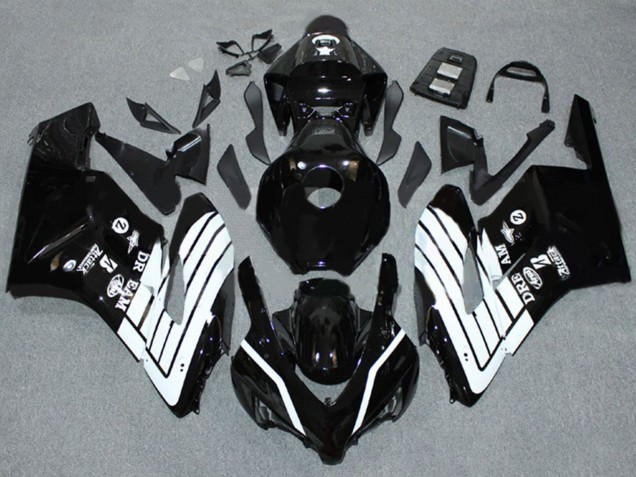 Carene Moto Honda CBR1000RR 2004-2005 - Nero Lucido Bianco